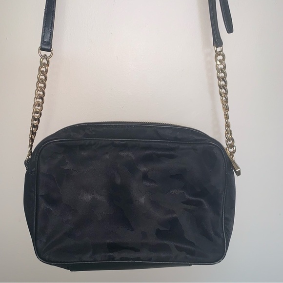 Michael Kors Black and Gold Camo Crossbody Bag - Picture 10 of 13